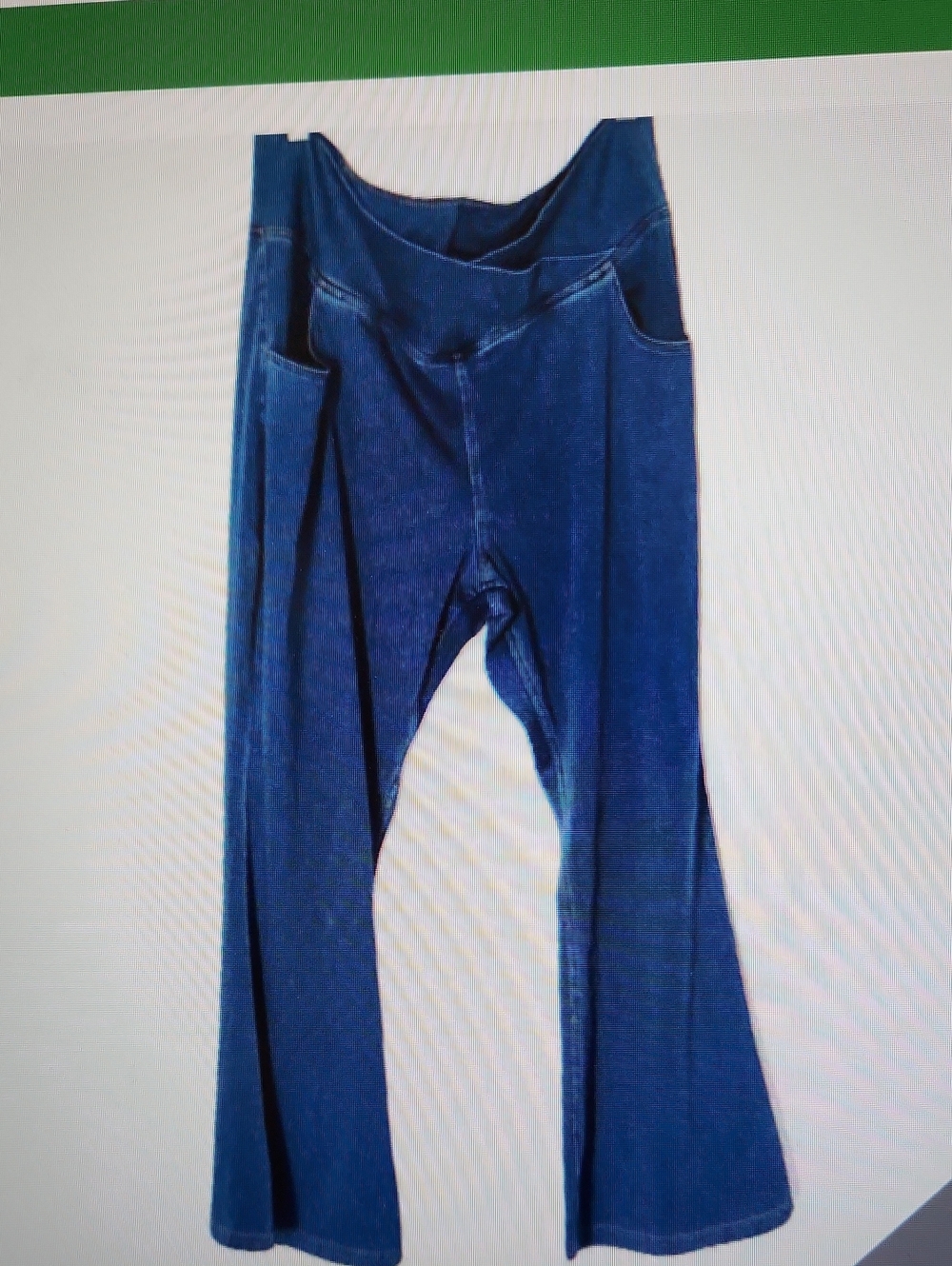 HALARA NWOT Dark Blue Flare Jeans
